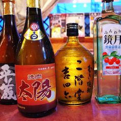 日本酒・焼酎豊富にお取り揃え♪