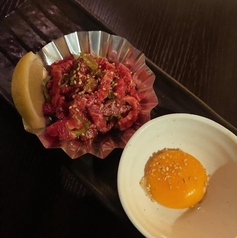 和牛焼きユッケ