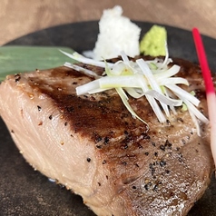 まぐろ尾肉ステーキ定食