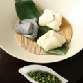 料理メニュー写真 おいしい豆腐三色盛り