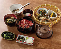 和牛ひつまぶしの花籠御膳