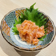 イカ軟骨の梅肉和え