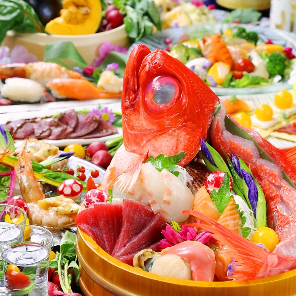 【肉の極み＆魚の極み】こだわりの逸品。料理人の技と心で皆様の下を唸らせます