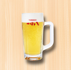 アサヒスーパードライ樽生ビール(大ジョッキ700ml/中ジョッキ380ml)