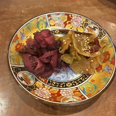 漬物2種盛り