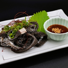 牛センマイの湯引き