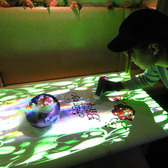 プロジェクションマッピングテーブルアートはCG,音楽に合わせてテーブルアートを行わせて頂きます。