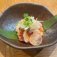 海鮮塩だれ和え