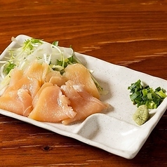 鶏生ハム刺し