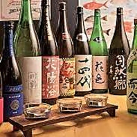 十四代などプレミアム日本酒など豊富な日本酒・もつ鍋