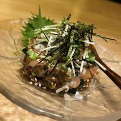 本日の塩なめろう