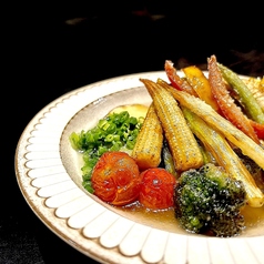 【逸品】野菜の揚げ出し