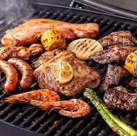 手ぶらで楽しめる本格BBQ食べ放題
