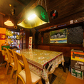 シンプルで居心地の良い店内は、少人数の飲み会だけでなく大人数でも大歓迎です☆