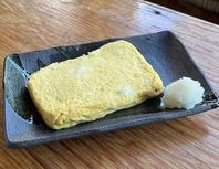 一つ一つ焼き上げる「だし巻き玉子」