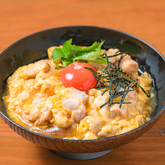 蘭王卵のかしわ親子丼