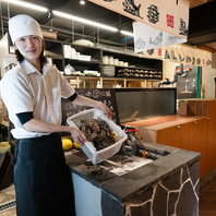 ◆店内に牡蠣専用生簀あり◆