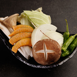 新鮮なお野菜も自慢です♪産地直送の新鮮な食材で旬の味覚をご堪能あれ！