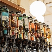 世界各国のビールやウイスキーを豊富に取り揃えております♪ベルギー料理とのマリアージュをお楽しみください!