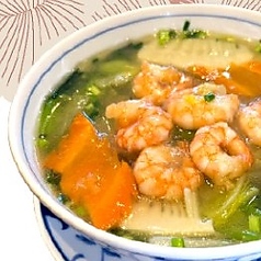 海老つゆそば 塩味