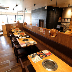 席間隔も十分ございますので、お席で美味しい焼肉をお楽しみください。