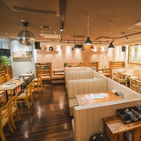おしゃれな店内を貸切可能です！