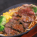 料理メニュー写真 贅沢肉盛り（サガリ・中落ち・もも）