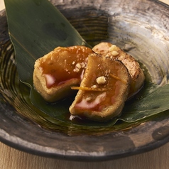 そば生麩の田楽焼き