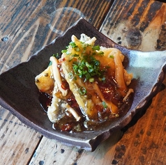 トロイワシの山椒餡掛け