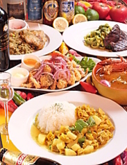 ペルー南米酒場 HUANCHACO ワンチャコのコース写真