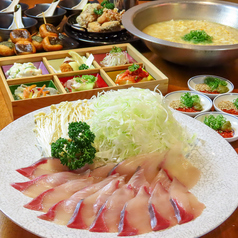 愛媛の郷土料理 花ゆらりのコース写真