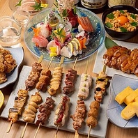 コース限定料理も必見！全コース3時間飲み放題付