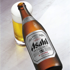 ビンビール（中瓶）　※アサヒスーパードライ
