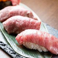 ■新鮮な肉の旨味を寿司で味わう肉寿司！