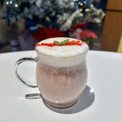 まるごと果実のストロベリーホットココア