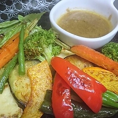 旬野菜mixグリル　自家製バーニャカウダソース