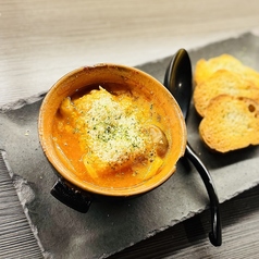 つくねのトマトチーズ煮込み/追加バケット