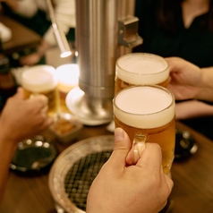 多種多様なアルコールドリンクをご用意しております◎