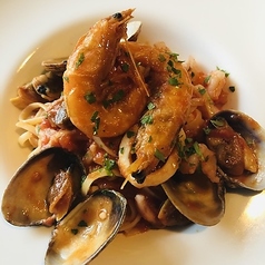 ペスカトーレロッソ リングイーネ