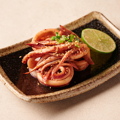 スルメイカバター醤油焼き