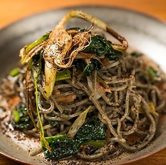 黒いペペロンチーノ