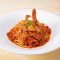 料理メニュー写真&nbsp;エビのトマトクリームパスタ