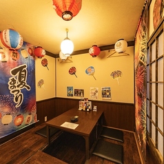 ≪完全個室個室≫カップルシートとしてもご利用OK◎2名~12名様で使える完全個室は周りを気にせずお食事や会話をお楽しみ頂けます♪！