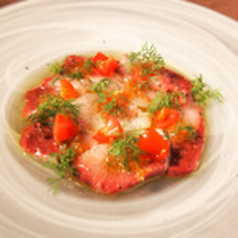 季節の鮮魚カルパッチョ
