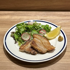 豚バラのコンフィ カリッと焼き