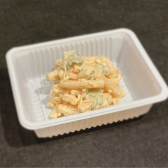 梅水晶/鶏皮ポンズ/ポテトサラダ/マカロニサラダ/カレーマカロニサラダ 各