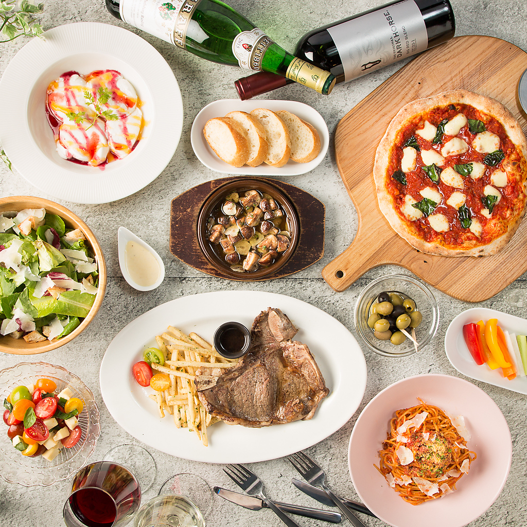 横浜駅2分の本格イタリアン。様々なコースがございます！ぜひお楽しみください！