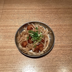 鶏軟骨ともやしのバカタレ炒め