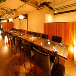 店舗貸切40名様～半個室席は女子会・合コンに◎