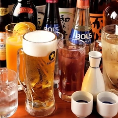 ラストオーダー10分前まで楽しめる飲み放題